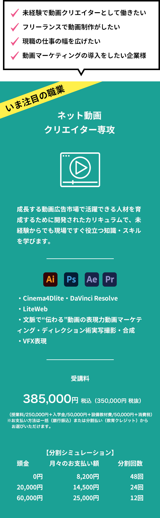 いま注目の職業
